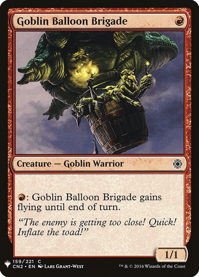 Goblin Balloon Brigade (159) [LIST]