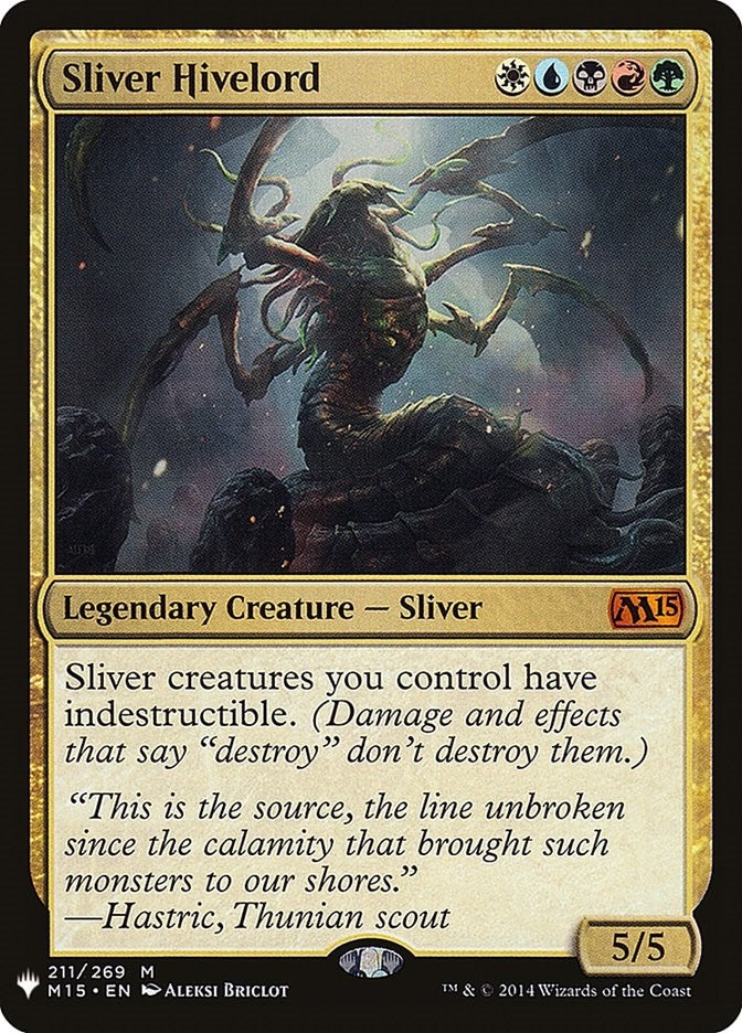 Sliver Hivelord (211) [LIST]