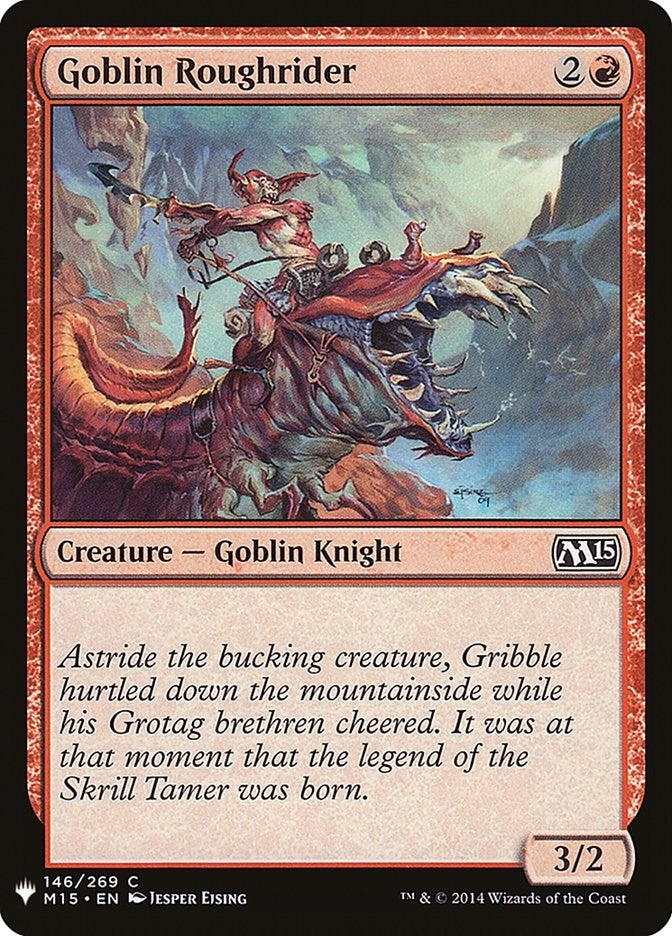 Goblin Roughrider (146) [LIST]