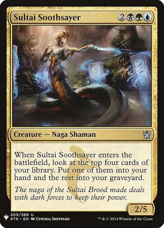 Sultai Soothsayer (205) [LIST]