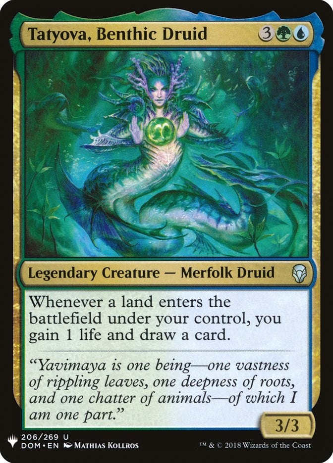 Tatyova Benthic Druid (206) [LIST]