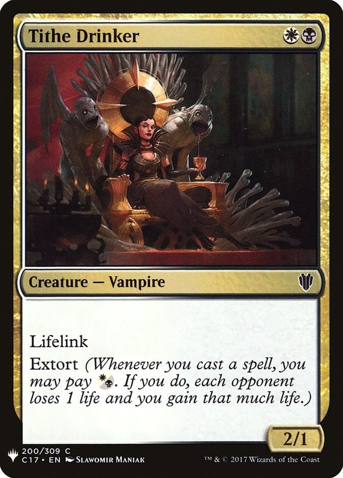 Tithe Drinker (200) [LIST]