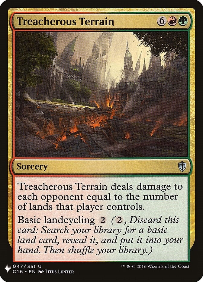 Treacherous Terrain (47) [LIST]