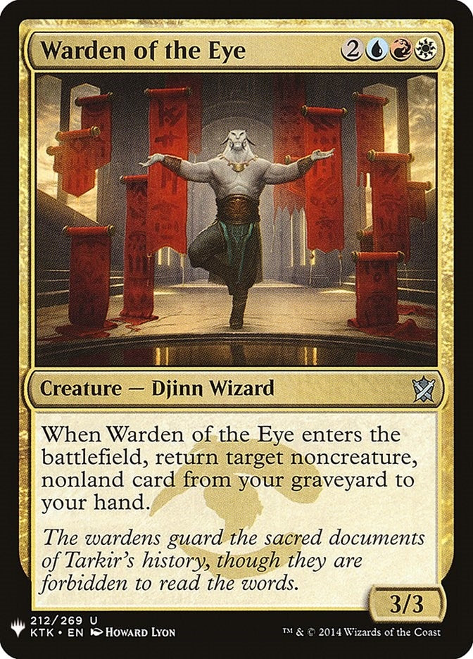 Warden of the Eye (212) [LIST]