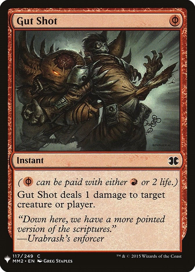Gut Shot (117) [LIST]