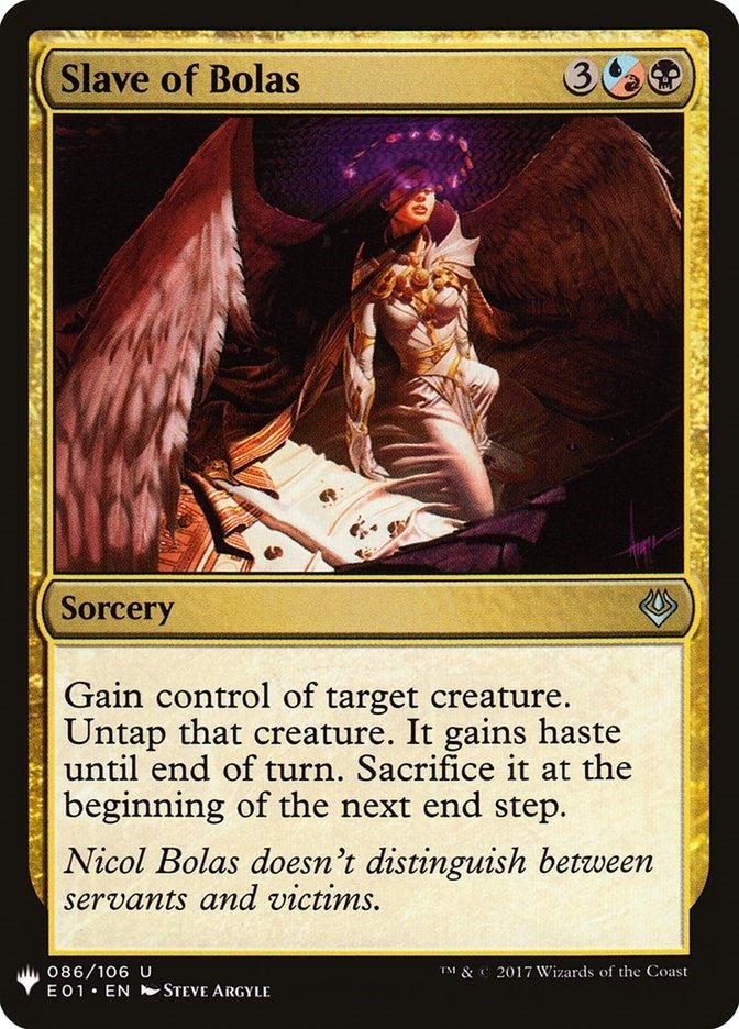Slave of Bolas (86) [LIST]
