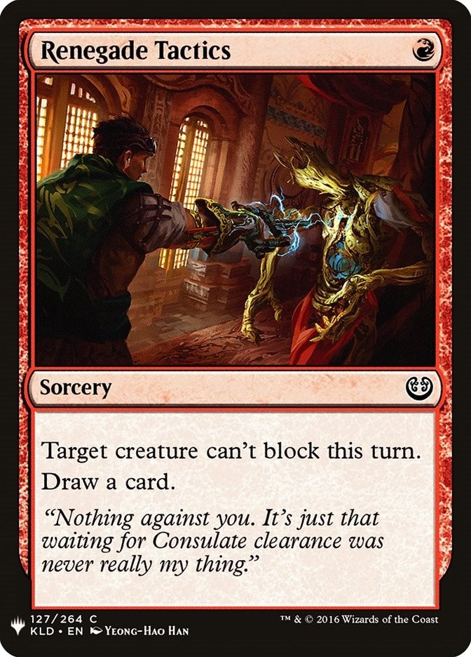 Renegade Tactics (127) [LIST]
