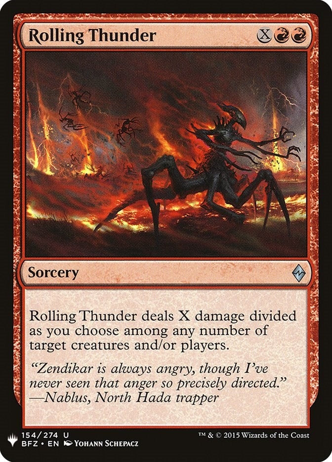 Rolling Thunder (154) [LIST]