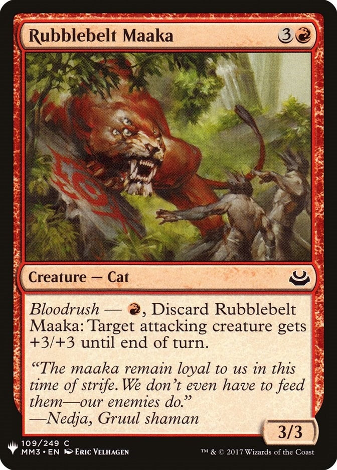 Rubblebelt Maaka (109) [LIST]