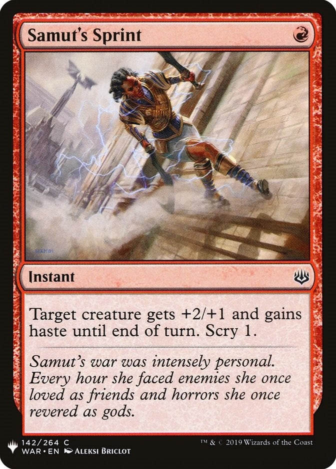 Samuts Sprint (142) [LIST]