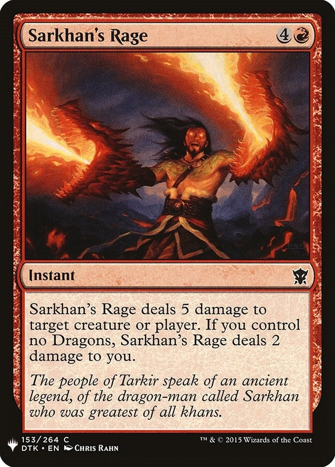 Sarkhans Rage (153) [LIST]