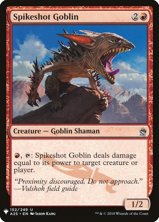 Spikeshot Goblin (152) [LIST]