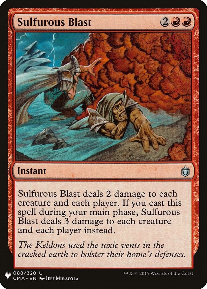 Sulfurous Blast (88) [LIST]
