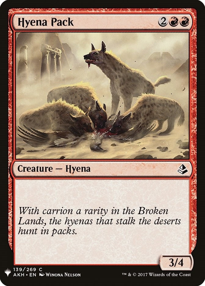 Hyena Pack (139) [LIST]