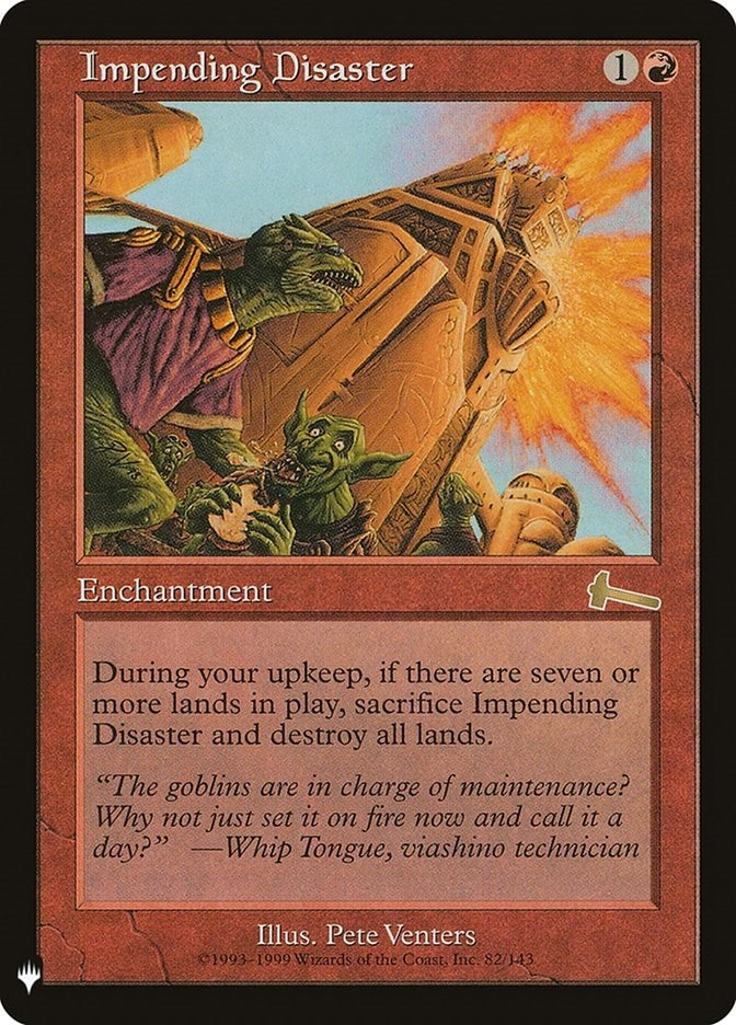 Impending Disaster (82) [LIST]