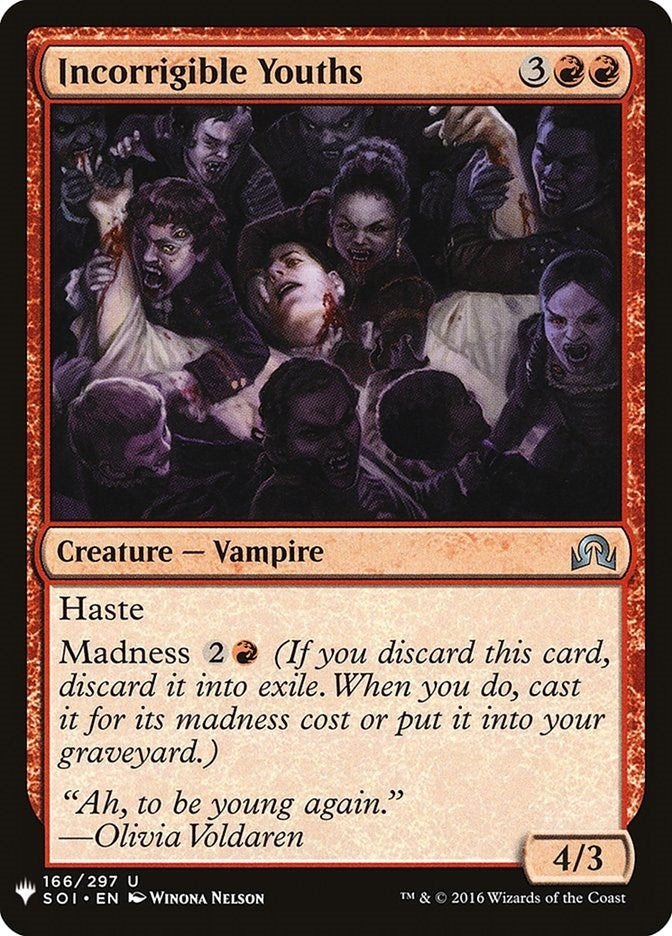 Incorrigible Youths (166) [LIST]