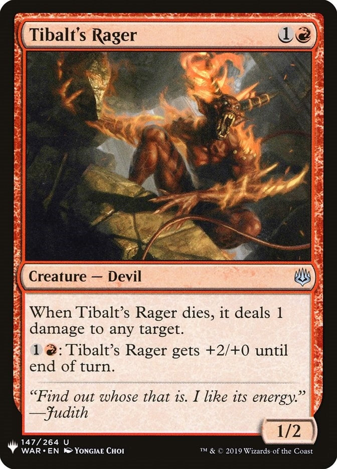 Tibalts Rager (147) [LIST]