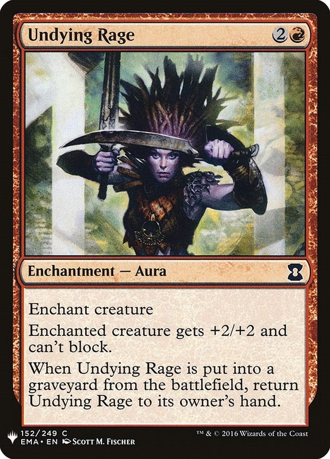 Undying Rage (152) [LIST]