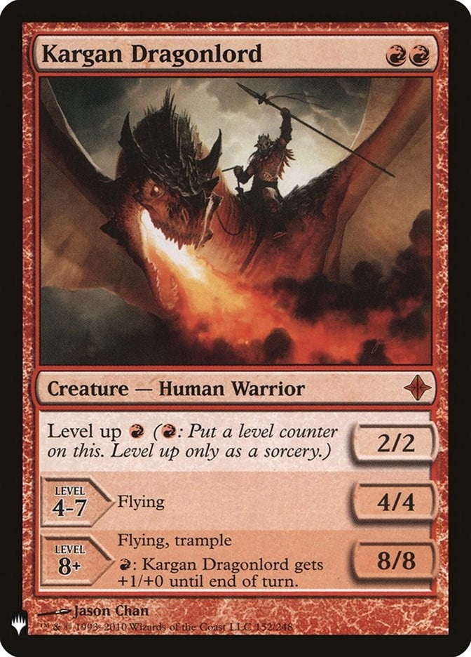 Kargan Dragonlord (152) [LIST]
