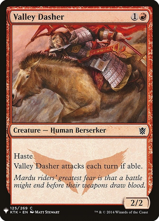 Valley Dasher (125) [LIST]