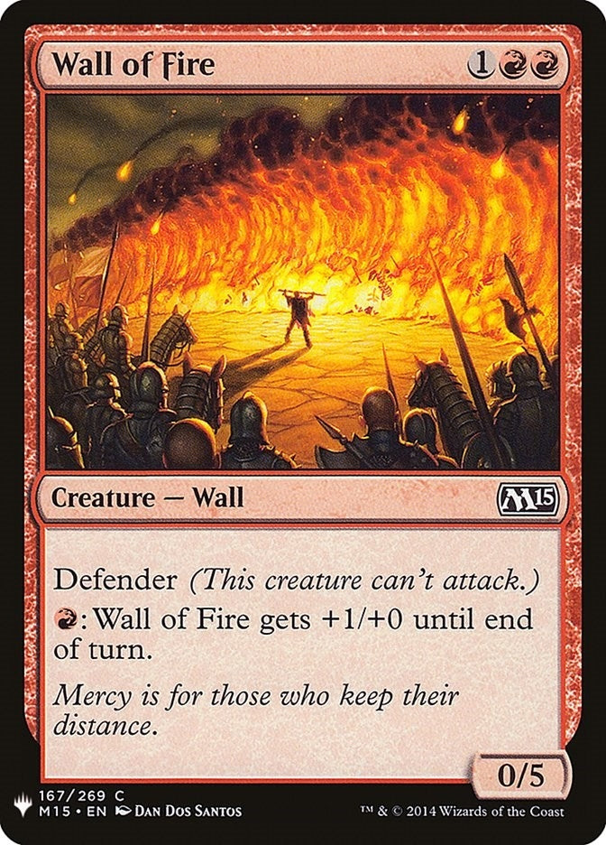 Wall of Fire (167) [LIST]