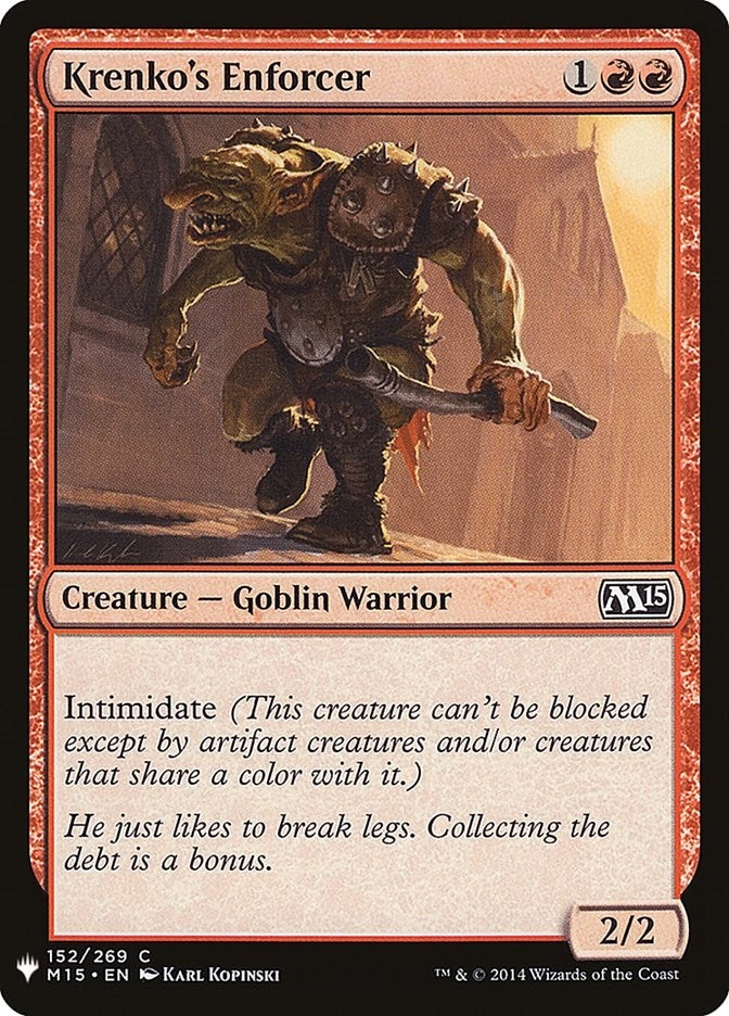 Krenkos Enforcer (152) [LIST]