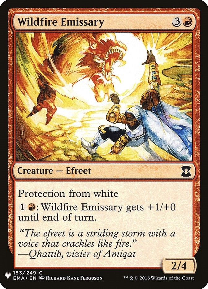 Wildfire Emissary (153) [LIST]