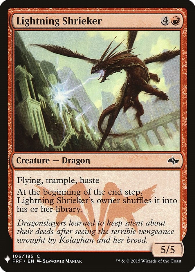 Lightning Shrieker (106) [LIST]