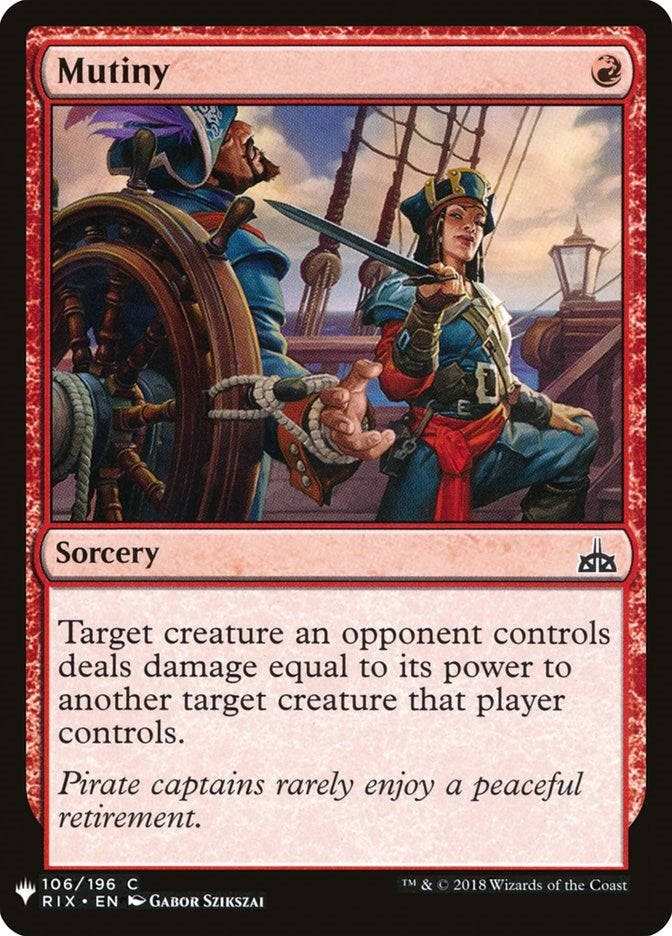 Mutiny (106) [LIST]
