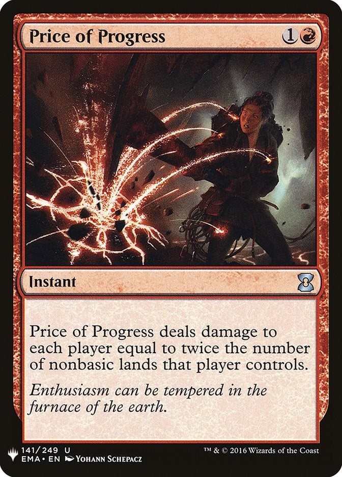 Price of Progress (141) [LIST]