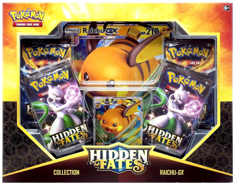 Hidden Fates Collection Raichu GX [HIF]