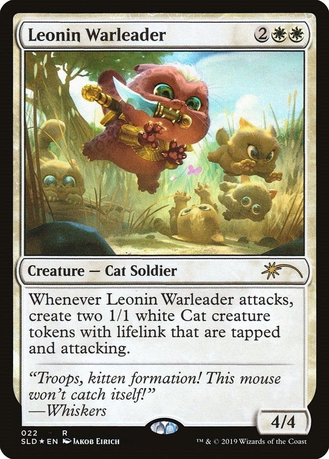 Leonin Warleader (22) [SLD]