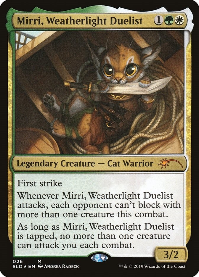Mirri Weatherlight Duelist (26) [SLD]