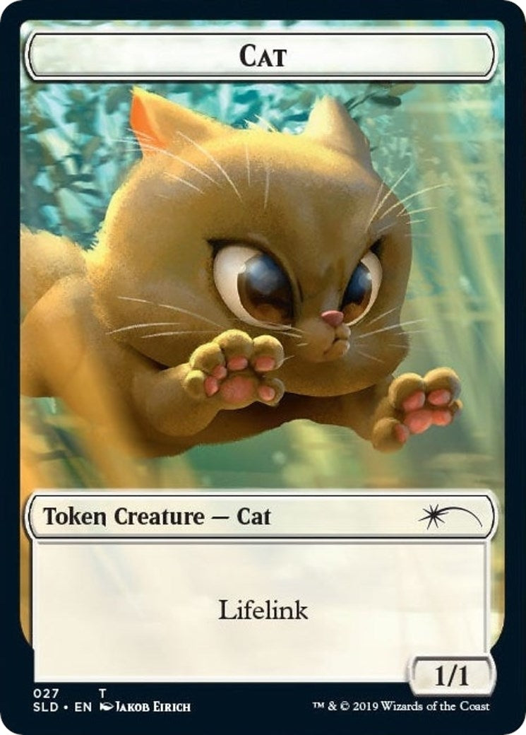 Cat (27) // Cat (28) Double-Sided Token [Secret Lair Drop Series]