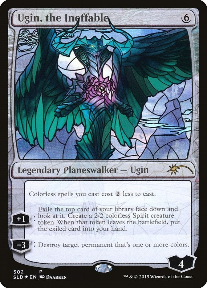 Ugin the Ineffable Stained Glass (502) [SLD]