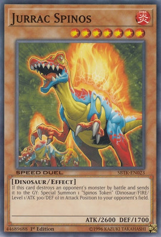 Jurrac Spinos (SBTK-EN023) [SBTK]