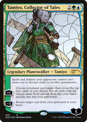 Tamiyo Collector of Tales Stained Glass (525) [SLD]