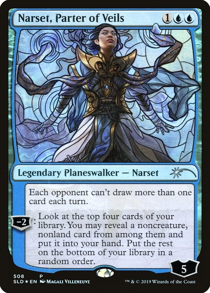 Narset Parter of Veils Stained Glass (508) [SLD]