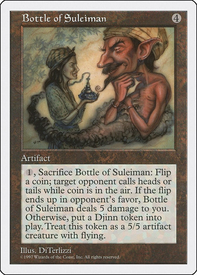 Bottle of Suleiman [5ED]