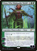 Nissa Who Shakes the World Stained Glass (518) [SLD]