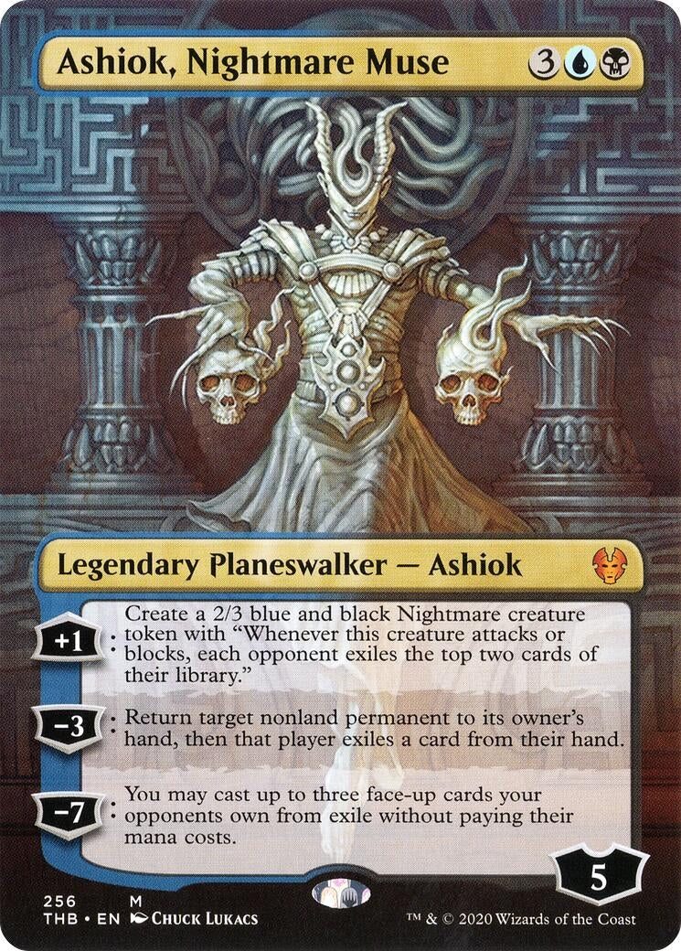 Ashiok Nightmare Muse Borderless (256) [THB]