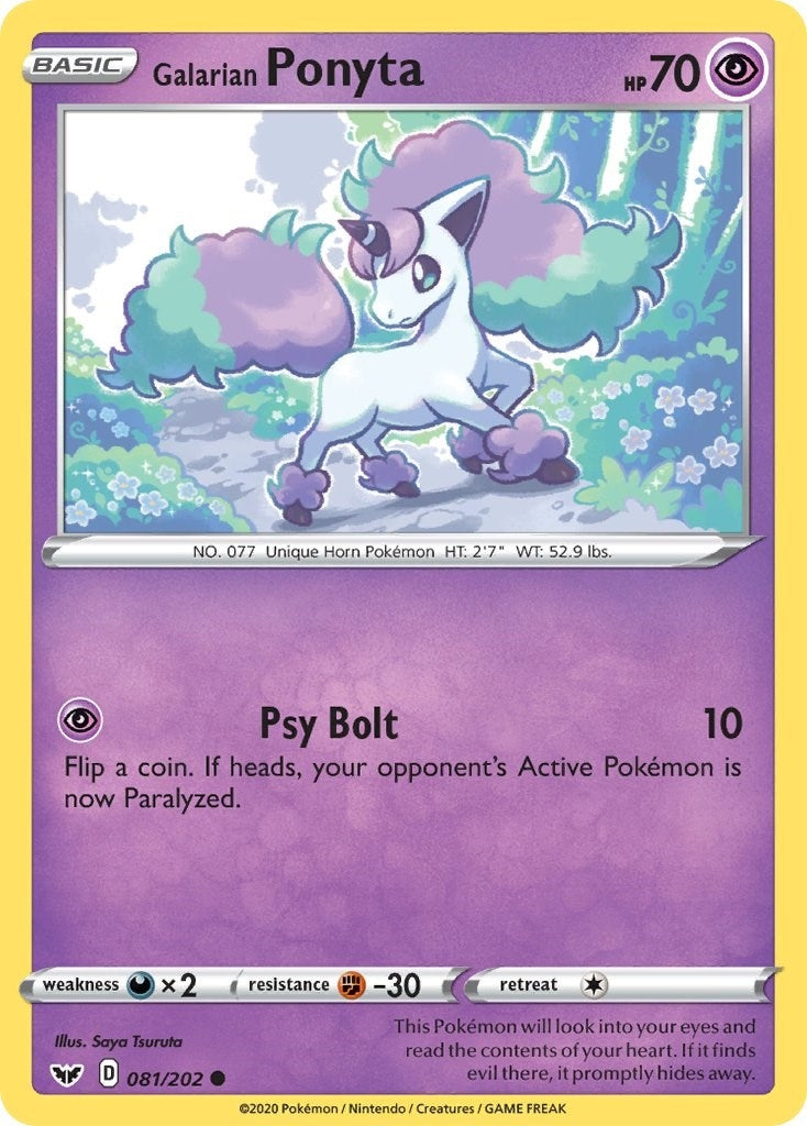 Galarian Ponyta (081/202) [SWSH01]