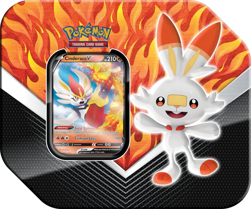 Galar Partners Tin Cinderace V [SWSH01]