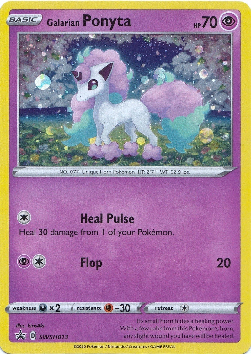Galarian Ponyta - SWSH013 (SWSH013) (SWSH: Sword & Shield Promo Cards)