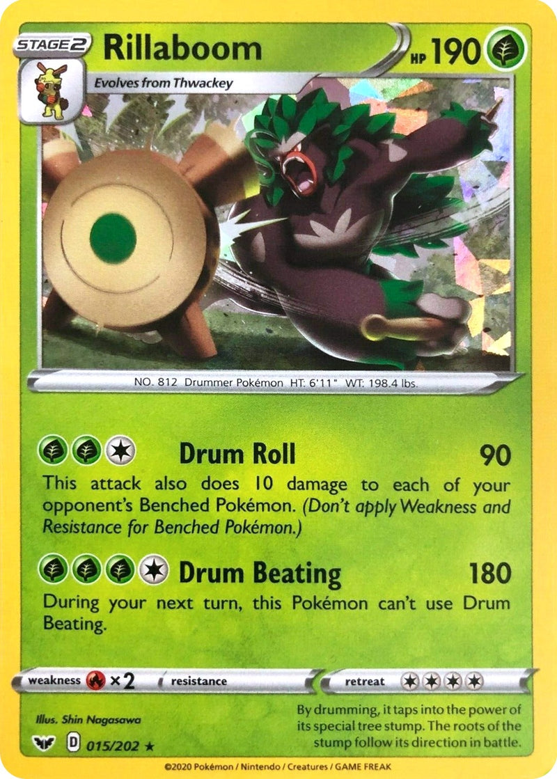 Rillaboom 015 202 Cracked Ice Holo (015/202) [PR]