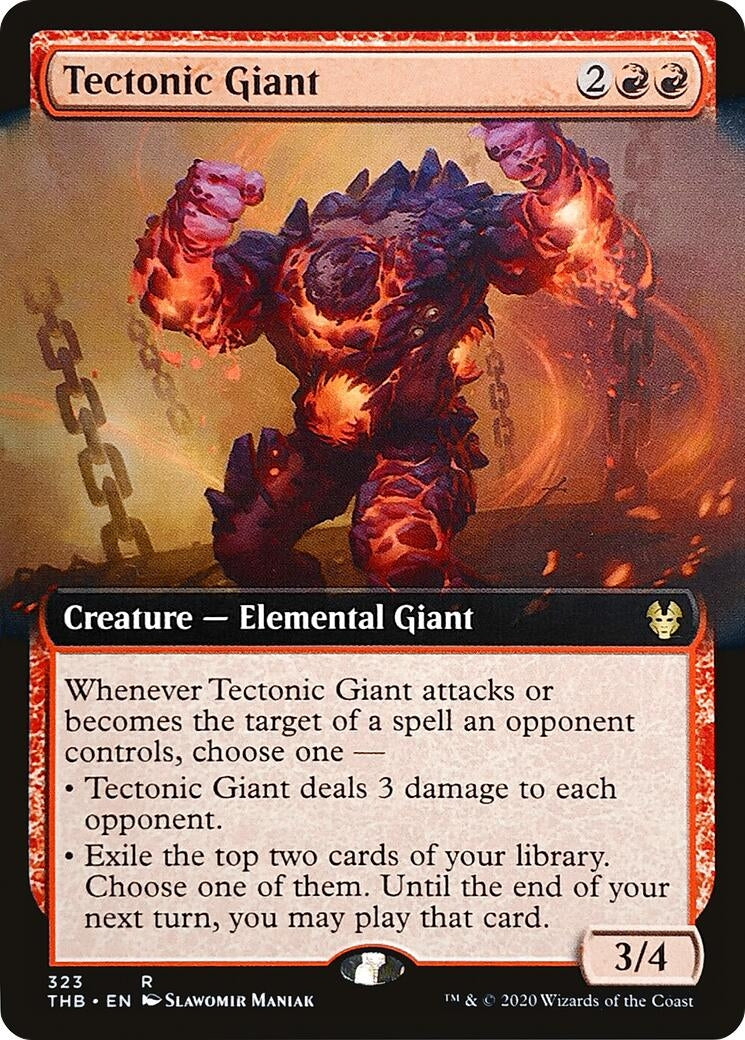 Tectonic Giant Extended Art (323) [THB]
