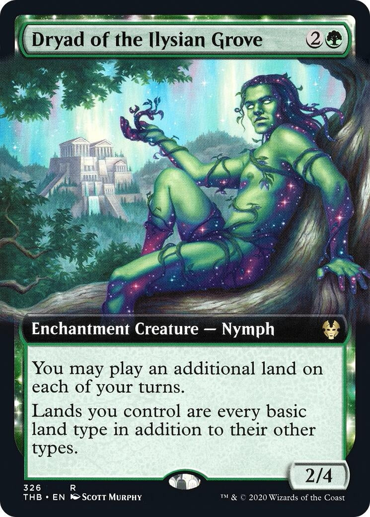 Dryad of the Ilysian Grove Extended Art (326) [THB]
