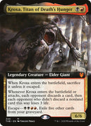 Kroxa Titan of Deaths Hunger Extended Art (340) [THB]