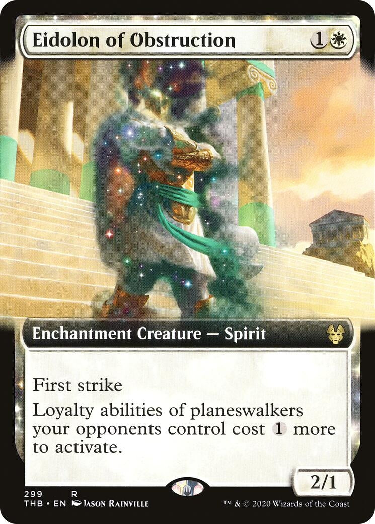 Eidolon of Obstruction Extended Art (299) [THB]