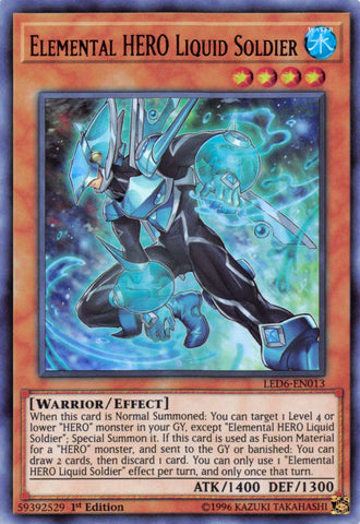 Elemental HERO Liquid Soldier (LED6-EN013) [LED6]